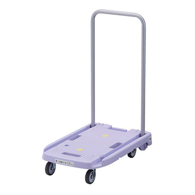 トラスコ TRUSCO こまわり君 折りたたみハンドル パープル MP-6039N2-PU 818-6979 (商品コード：160656)