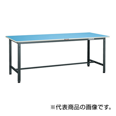 トラスコ TRUSCO 軽量作業台 基本タイプ ダークグレー 900×600×740mm BE-0960 454-3441 (商品コード：160784)