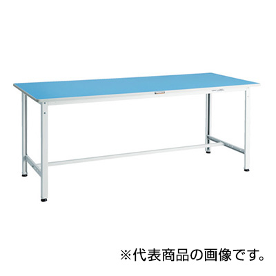 トラスコ TRUSCO 軽量作業台 基本タイプ ホワイト 1800×900×740mm BE-1890W 856-3841