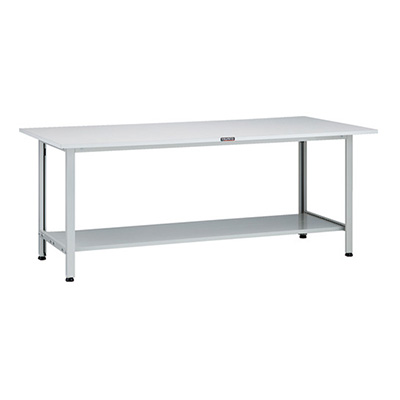 トラスコ TRUSCO 軽量作業台 薄型1段引出し付 ホワイト 1800×900×740mm AO-1890LT2 125-9154