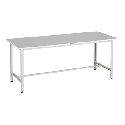 トラスコ TRUSCO 軽量作業台 基本タイプ ホワイト 1800×600×740mm RAE2-1860 W 161-1327