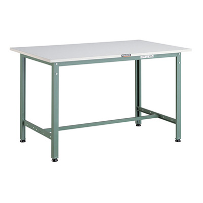 トラスコ TRUSCO 軽量作業台 基本タイプ グリーン 900×600×740mm AE-0960 238-5431 (商品コード：160896)