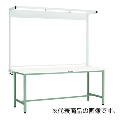 トラスコ TRUSCO 軽量作業台 ツールハンガー付 ダークグレー 1800×750×1948mm RAE-1800THN DG 770-2655