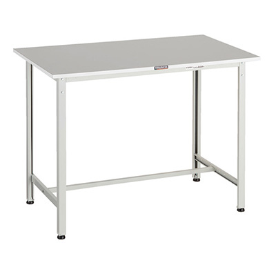 トラスコ TRUSCO 軽量立ち作業台 基本タイプ ホワイト 1200×750×900mm HRAE2-1200 W 161-1267