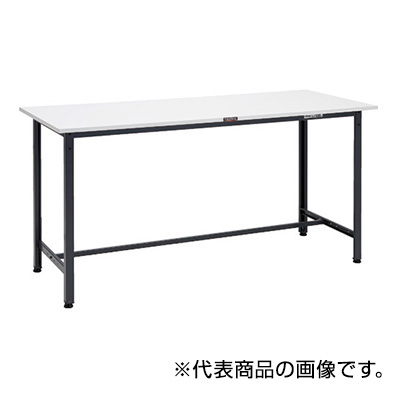 トラスコ TRUSCO 軽量立ち作業台 基本タイプ ダークグレー 1800×600×900mm HAE-1860 DG 868-8677