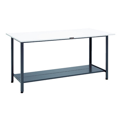 トラスコ TRUSCO 軽量立ち作業台 下棚2枚入り ダークグレー 1800×900×900mm HAE-1809LT2 DG 868-8673