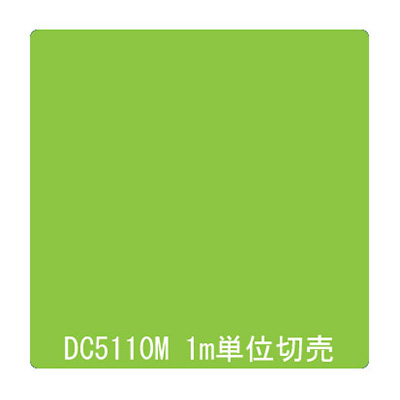 ダイナカル DCシリーズ DC5110M ライトライムグリーン 1020mm×切売