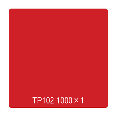 タックペイント 一般タイプ TP102 フレイムレッド 1000mm×切売 (商品コード：003091)