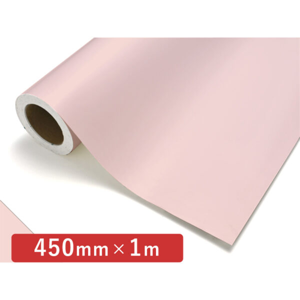 カッティングシート レギュラータイプ 182 パウダーピンク 450mm×切売 (商品コード：006110)
