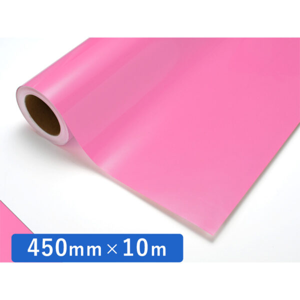 カッティングシート 透明色シリーズ 112C ピンク 450mm×10m