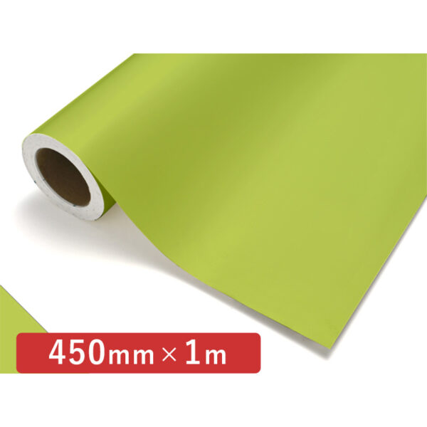 カッティングシート レギュラータイプ 412 スプリンググリーン 450mm×切売 (商品コード：011804)