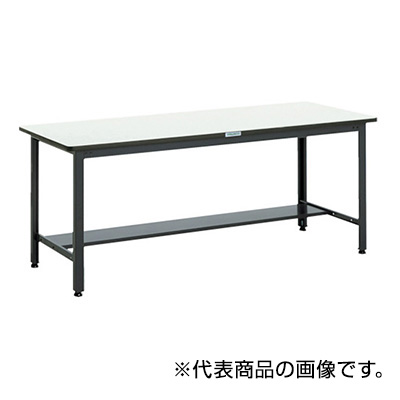 トラスコ TRUSCO 中量作業台 基本タイプ ダークグレー 1800×900×740mm AEWP-1890 241-5615