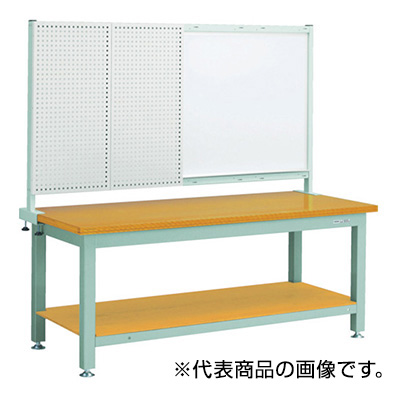 トラスコ TRUSCO 重量作業台 ホワイトボード付 グリーン 1800×900×1740mm TW-1809P1 467-3379