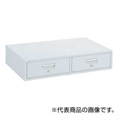 トラスコ TRUSCO 幅広引出し「FL型」 ホワイト 880×530×180mm FL-1W 466-8464 (商品コード：161814)