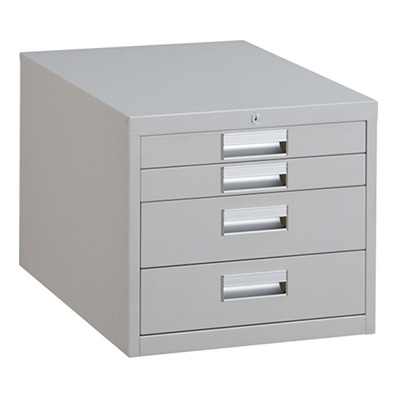 トラスコ TRUSCO キャビネット「D型」 ホワイト 457×660×415mm D-4ZW 466-8294 (商品コード：161820)