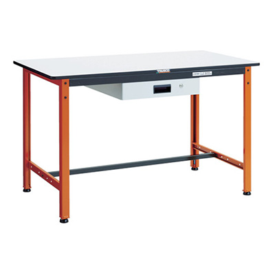 トラスコ TRUSCO 軽量作業台「TFAE型」 引出し付 1200×600×740mm TFAEL-1260UDK1 770-3597