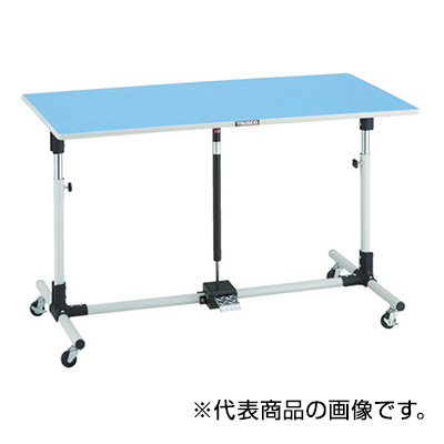 トラスコ TRUSCO 上下調節機能付作業台 ガススプリング付 900×600×700～950mm JM-9060GC 819-5122