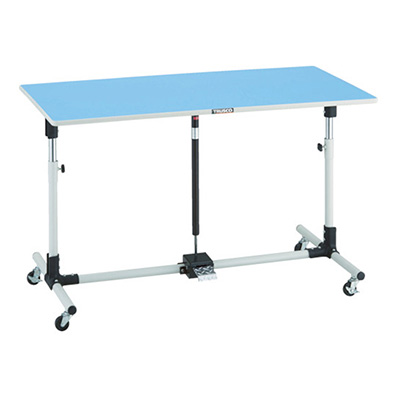 トラスコ TRUSCO 上下調節機能付作業台 ガススプリング付 1200×600×700～950mm JM-1260GC 819-5109