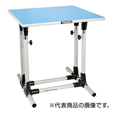 トラスコ TRUSCO 上下調節機能付作業台 600×600×645～895mm JMW-6060 819-5129
