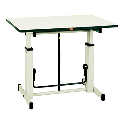 トラスコ TRUSCO 上下調節機能付作業台 900×600×730～980mm UP-900 505-4575