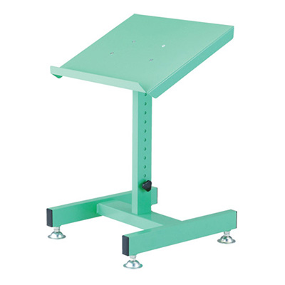 トラスコ TRUSCO ワークサポートスタンド アジャスター付 ヤンググリーン 500×400mm WS-1-YG 414-5747 (商品コード：162074)