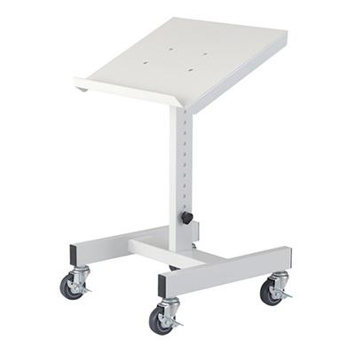 トラスコ TRUSCO ワークサポートスタンド キャスター付 ホワイト 500×400mm WS-1C-W 414-5712 (商品コード：162075)