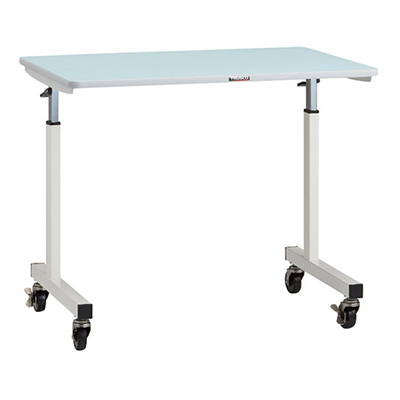 トラスコ TRUSCO 上下調節機能付作業台 キャスタータイプ 900×600×700～1000mm RT-0960C 161-1244