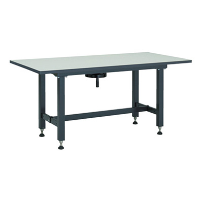 トラスコ TRUSCO ハンドル昇降式作業台 1500×750×700～900mm TKSS-1575H 337-3886