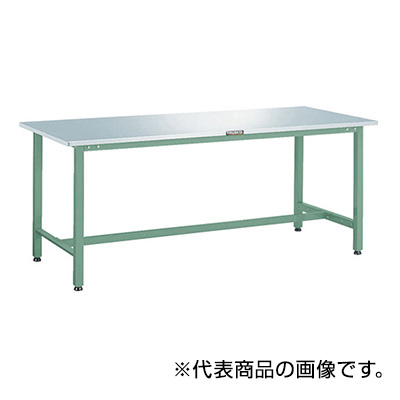 トラスコ TRUSCO 軽量作業台「AE型」 ホワイト 1804×754×740mm AES-1800 W 454-3424