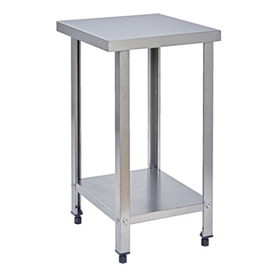 トラスコ TRUSCO ステンレス作業台 平棚板タイプ 450×450×800mm SW4-0445 405-1811 (商品コード：162157)