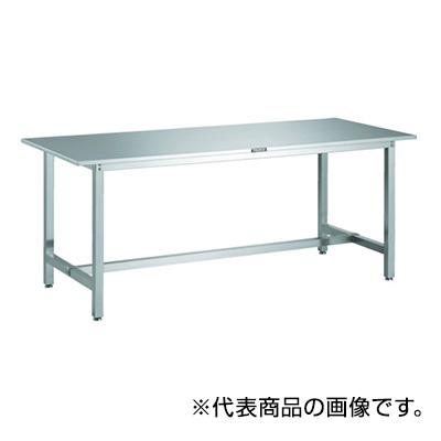 トラスコ TRUSCO オールステンレス作業台 1500×750×740mm SW3-1575 458-9181 (商品コード：162173)