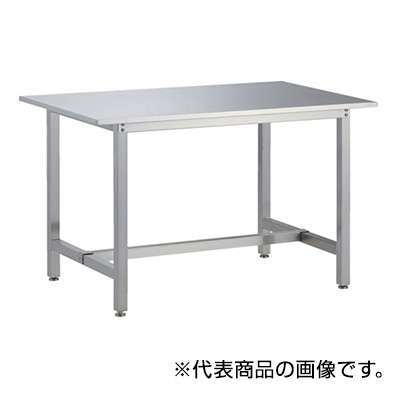 トラスコ TRUSCO オールステンレス作業台 抗菌天板 1500×600×740mm KSW3-1560 257-8131 (商品コード：162178)