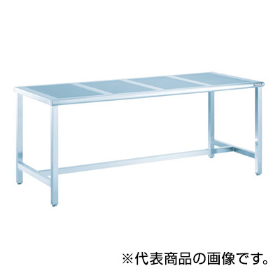 トラスコ TRUSCO オールステンレス作業台 H型枠タイプ 1500×750×750mm PTH-1570 458-8533 (商品コード：162242)