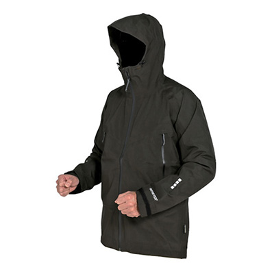 トラスコ TRUSCO ゴアテックスワークレインスーツ 上着 ブラック Sサイズ GXPW-S-BK 161-1390 (商品コード：162334)