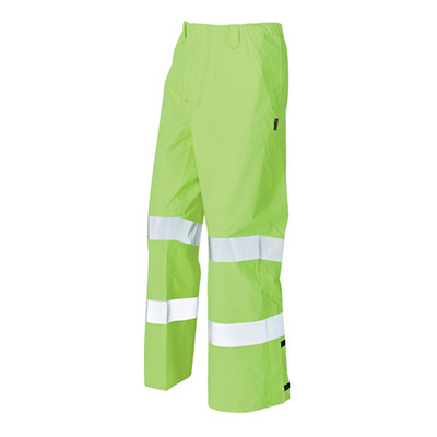 トラスコ TRUSCO ゴアテックス高視認制電レインスーツ パンツ 蛍光イエロー 3Lサイズ GXHP-3L-Y 161-1782 (商品コード：162391)