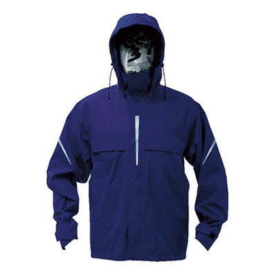 トラスコ TRUSCO ベンチレーション 通気孔付レインスーツ ネイビー Sサイズ TRW360-55-S 856-4317 (商品コード：162428)
