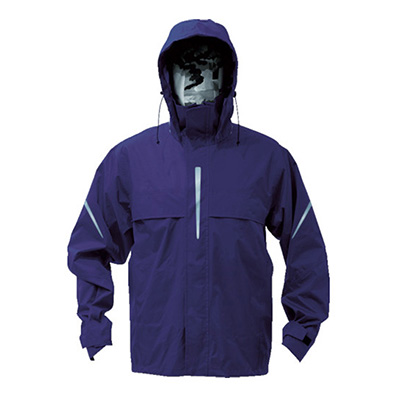 トラスコ TRUSCO ベンチレーション 通気孔付レインスーツ ネイビー Mサイズ TRW360-55-M 856-4318 (商品コード：162429)