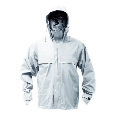 トラスコ TRUSCO ベンチレーション 通気孔付レインスーツ シルバー Sサイズ TRW360-71-S 856-4323 (商品コード：162434)