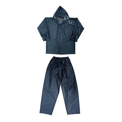 トラスコ TRUSCO レインスーツ ネイビー 3Lサイズ TRW553L 360-0238 (商品コード：162493)