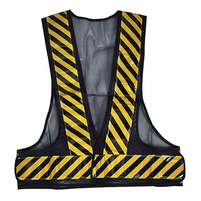 トラスコ TRUSCO トラ柄メッシュ安全ベスト トラ/ネイビー BKYV-NB 368-1313 (商品コード：162599)