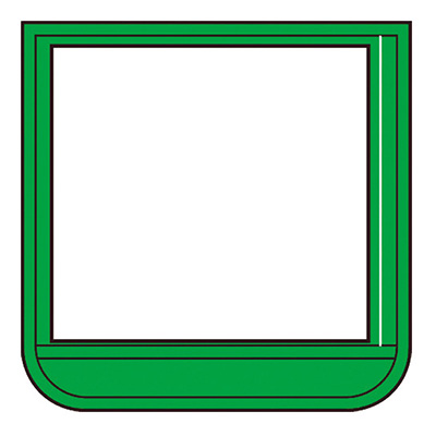 トラスコ TRUSCO ポケット腕章 緑 T368-14 768-3723 (商品コード：162654)