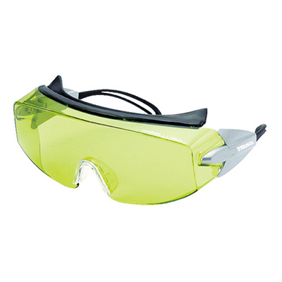 トラスコ TRUSCO レーザー用一眼型保護メガネ YAG・ファイバー用 グリーンレンズ TLSG-YG 489-7021 (商品コード：162792)