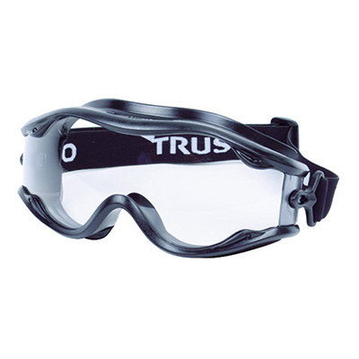 トラスコ TRUSCO セーフティゴーグル ワイドビュータイプ クリアレンズ TSG-22BK 416-2510 (商品コード：162836)