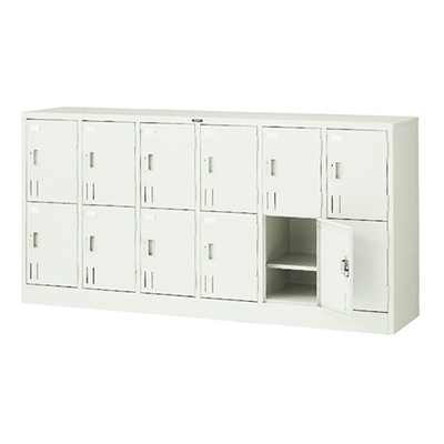 トラスコ TRUSCO 多人数ロッカー シリンダ錠式 SHG12A 520-8866