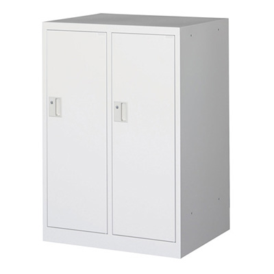 トラスコ TRUSCO 小型ロッカー ホワイト MLK2-W 454-0824 (商品コード：163154)