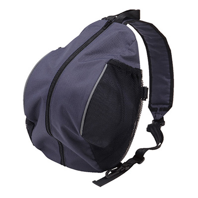 トラスコ TRUSCO ボディーバッグ ヘルメットも入るタイプ ネイビー THHB-NV 855-2577 (商品コード：163409)