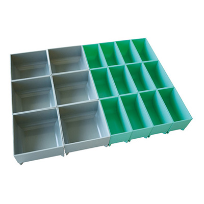 トラスコ TRUSCO プロ用段積みバッグプラボックス付工具箱 PT-42Bセット SB-PT42B-E 116-4248