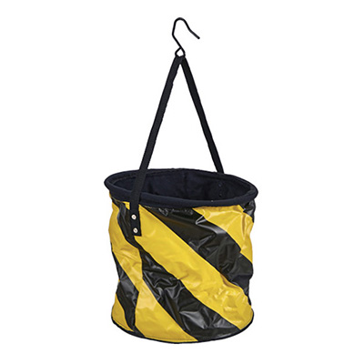 トラスコ TRUSCO トラ柄電工バケツ 黄/黒 TRDB-240 369-8177 (商品コード：163525)