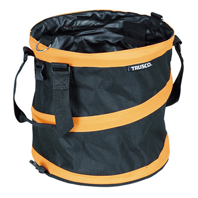 トラスコ TRUSCO ジャンピングバケツ 丸型 黒 TJB-L 856-3404 (商品コード：163549)