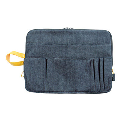 トラスコ TRUSCO デニムキャリングケース PC・タブレット用 ブラック TDC-P101 769-0037 (商品コード：163685)